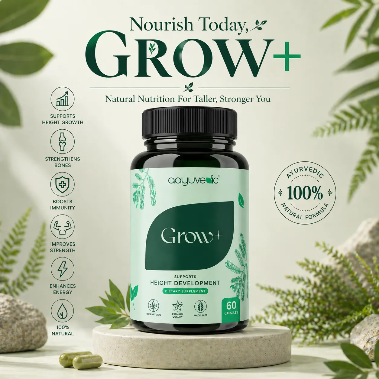 aayuvedic growth height ptoduct